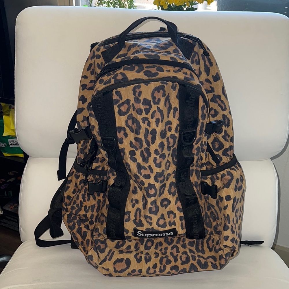 Supreme Backpack (FW20) Leopard